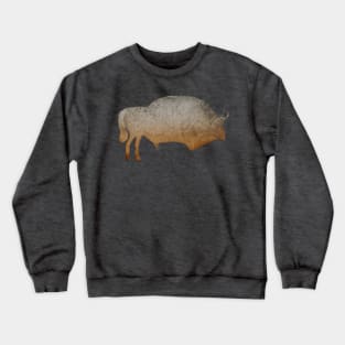 Painted Bison of Font de Gaume Crewneck Sweatshirt